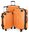 Hauptstadtkoffer Spree - 3er Kofferset orange matt